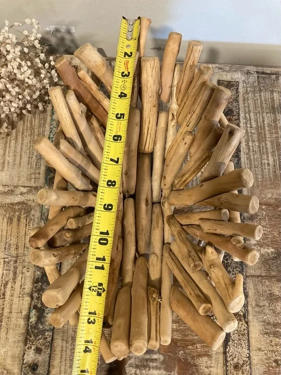 Rustic Driftwood Decorative Bowl - Picture 9 of 16